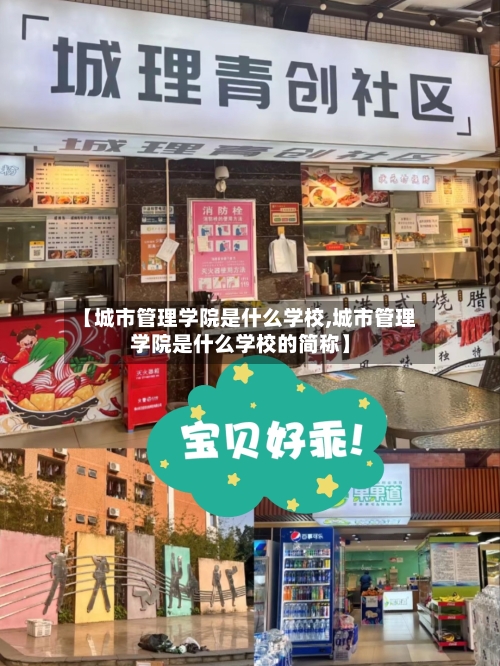 【城市管理学院是什么学校,城市管理学院是什么学校的简称】-第3张图片
