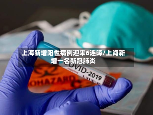 上海新增阳性病例迎来6连降/上海新增一名新冠肺炎-第2张图片