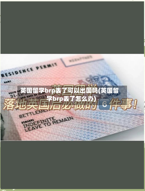 英国留学brp丢了可以出国吗(英国留学brp丢了怎么办)-第3张图片
