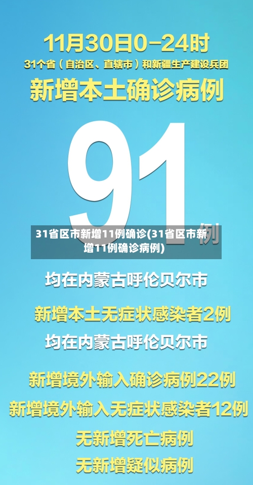 31省区市新增11例确诊(31省区市新增11例确诊病例)-第2张图片