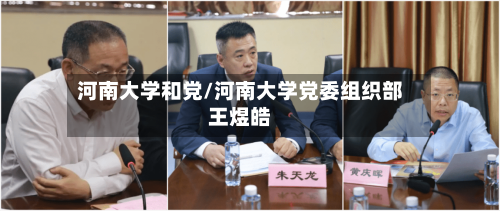 河南大学和党/河南大学党委组织部王煜皓-第3张图片