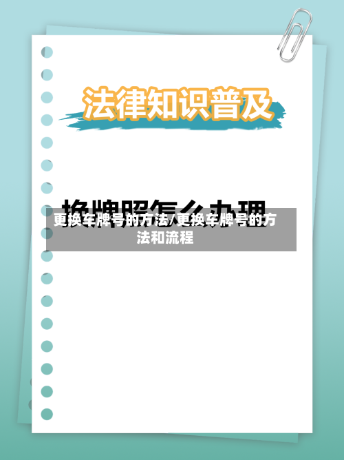 更换车牌号的方法/更换车牌号的方法和流程-第2张图片