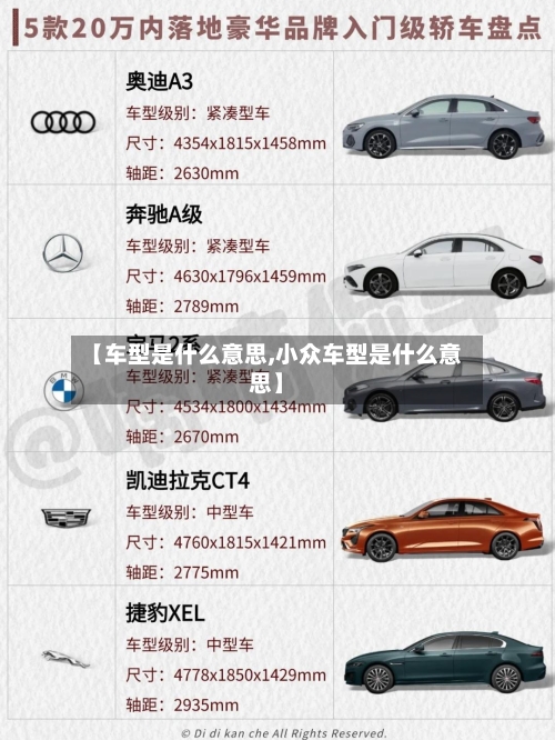 【车型是什么意思,小众车型是什么意思】