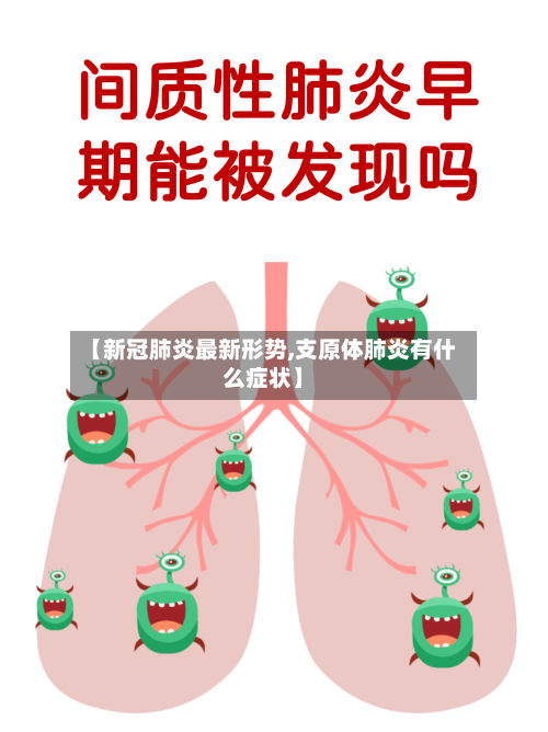 【新冠肺炎最新形势,支原体肺炎有什么症状】