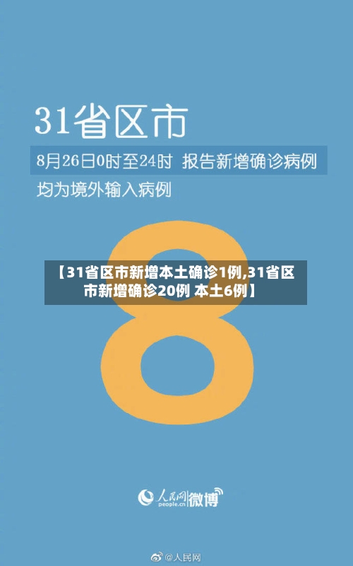 【31省区市新增本土确诊1例,31省区市新增确诊20例 本土6例】