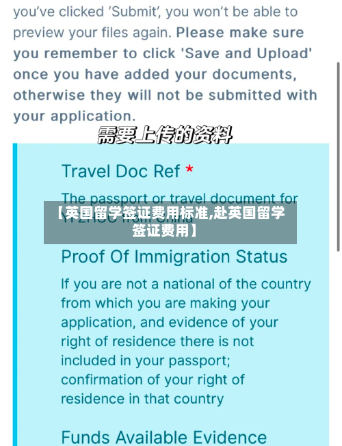 【英国留学签证费用标准,赴英国留学签证费用】
