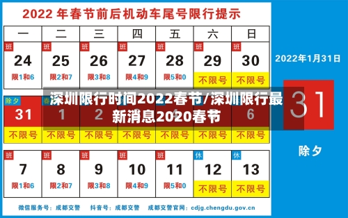 深圳限行时间2022春节/深圳限行最新消息2020春节-第3张图片