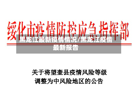 黑龙江最新疫情情况/黑龙江疫情最新报告