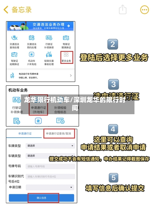 龙华限行机动车/深圳龙华的限行时间-第3张图片