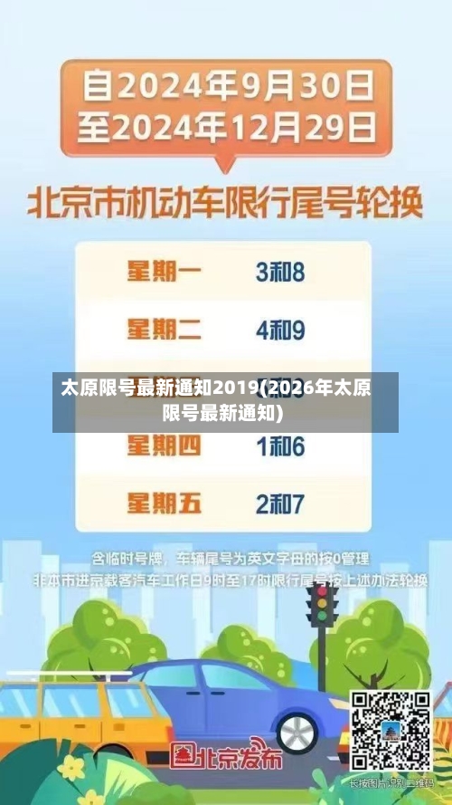 太原限号最新通知2019(2026年太原限号最新通知)