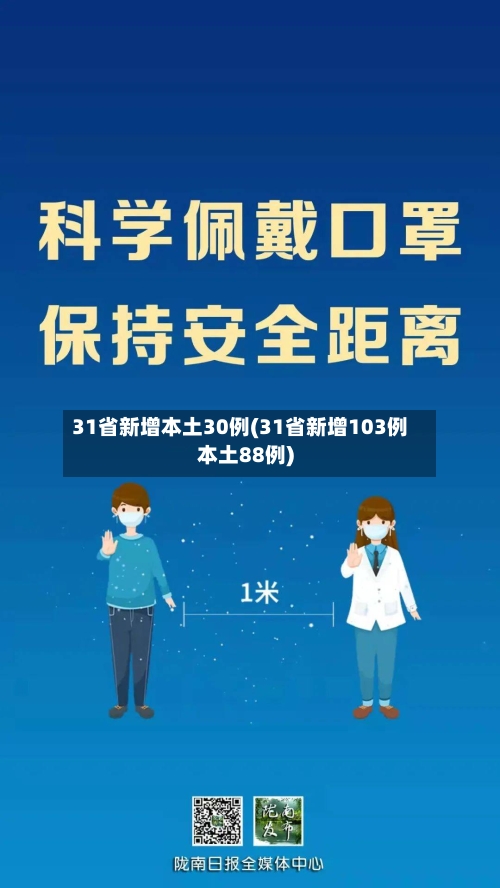 31省新增本土30例(31省新增103例本土88例)-第2张图片
