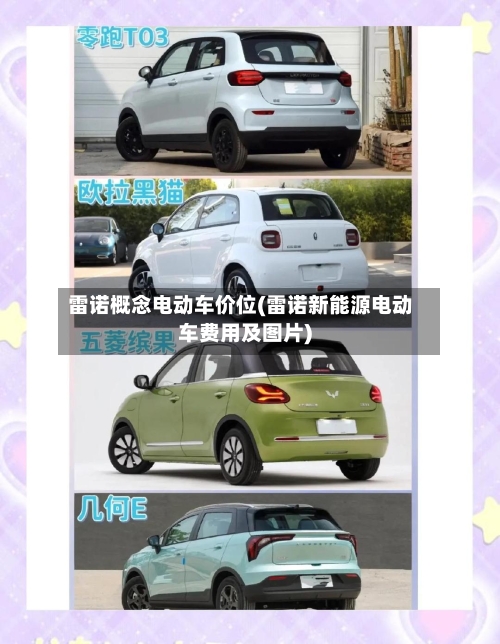 雷诺概念电动车价位(雷诺新能源电动车费用及图片)