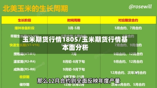 玉米期货行情1805/玉米期货行情基本面分析