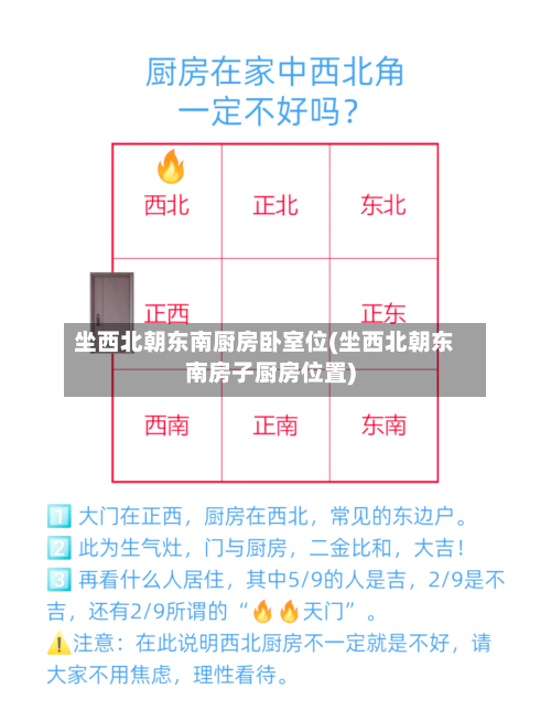 坐西北朝东南厨房卧室位(坐西北朝东南房子厨房位置)-第3张图片