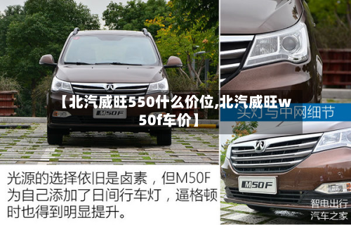 【北汽威旺550什么价位,北汽威旺w50f车价】