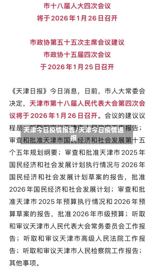 天津今日疫情报告/天津今日疫情通报-第2张图片