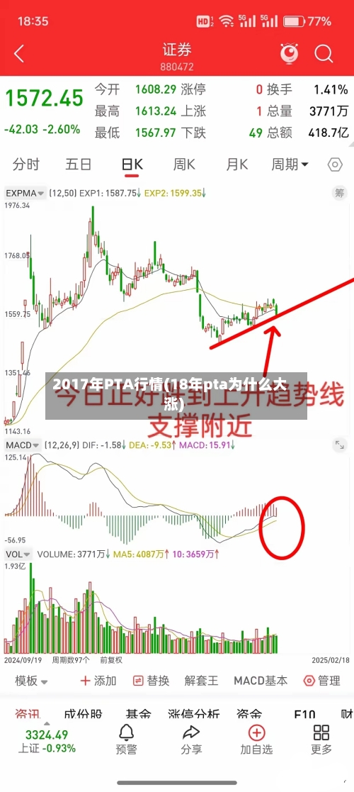 2017年PTA行情(18年pta为什么大涨)