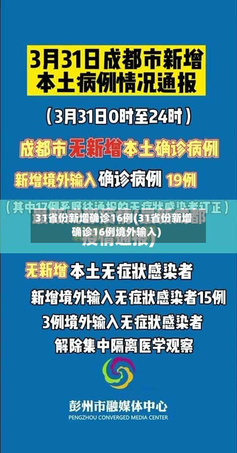 31省份新增确诊16例(31省份新增确诊16例境外输入)-第2张图片