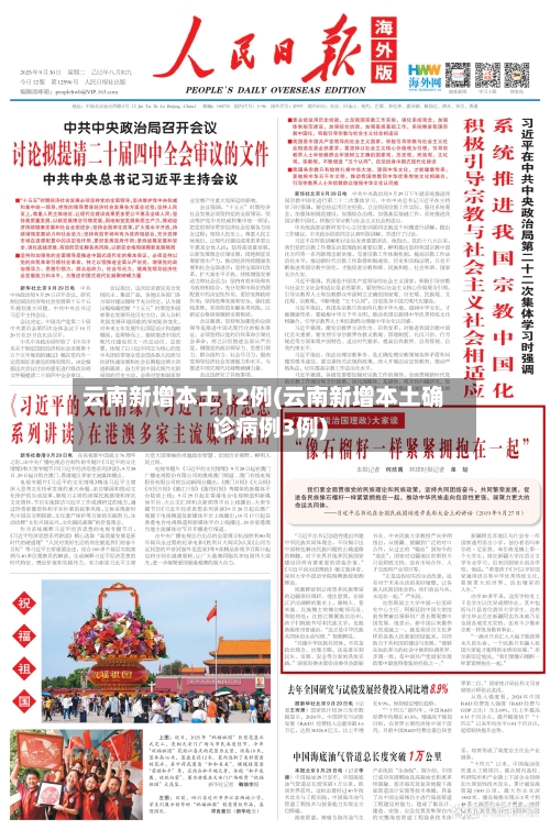 云南新增本土12例(云南新增本土确诊病例3例)-第2张图片