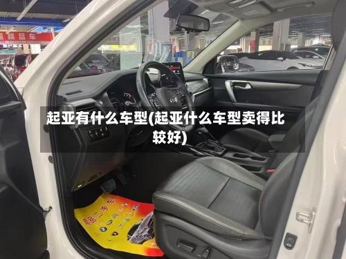 起亚有什么车型(起亚什么车型卖得比较好)