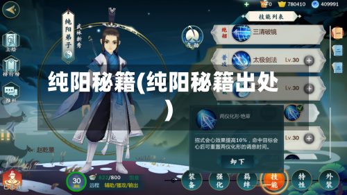 纯阳秘籍(纯阳秘籍出处)