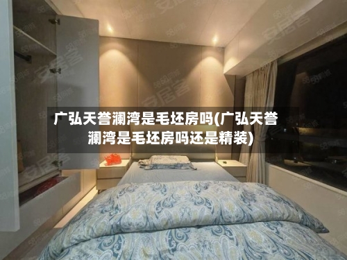 广弘天誉澜湾是毛坯房吗(广弘天誉澜湾是毛坯房吗还是精装)-第2张图片