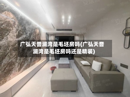 广弘天誉澜湾是毛坯房吗(广弘天誉澜湾是毛坯房吗还是精装)