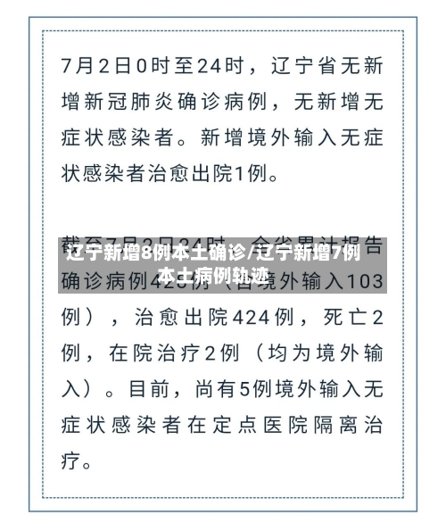 辽宁新增8例本土确诊/辽宁新增7例本土病例轨迹-第2张图片
