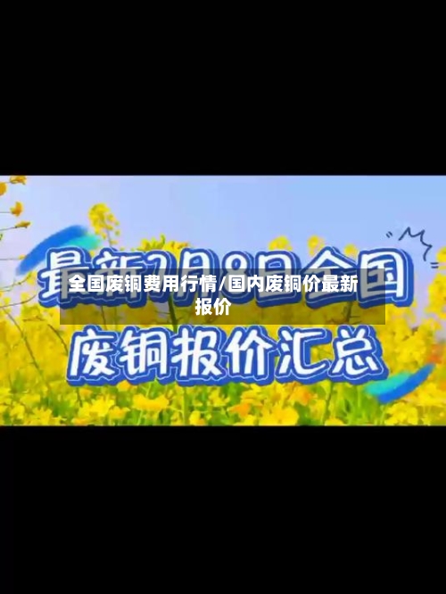 全国废铜费用行情/国内废铜价最新报价-第2张图片