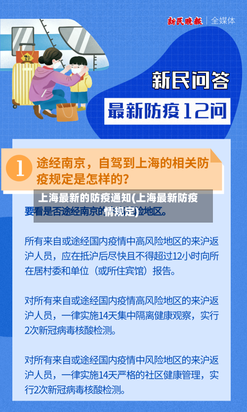 上海最新的防疫通知(上海最新防疫情规定)