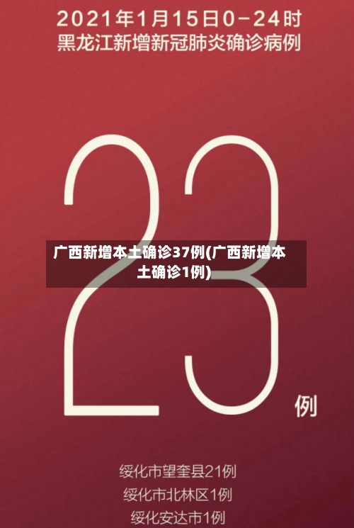 广西新增本土确诊37例(广西新增本土确诊1例)-第3张图片