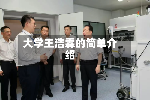 大学王浩霖的简单介绍