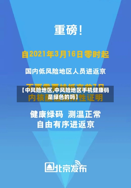 【中风险地区,中风险地区手机健康码是绿色的吗】-第2张图片