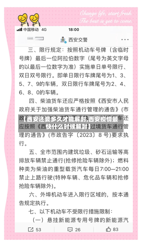 【西安还要多久才能解封,西安疫情最快什么时候解封】-第2张图片