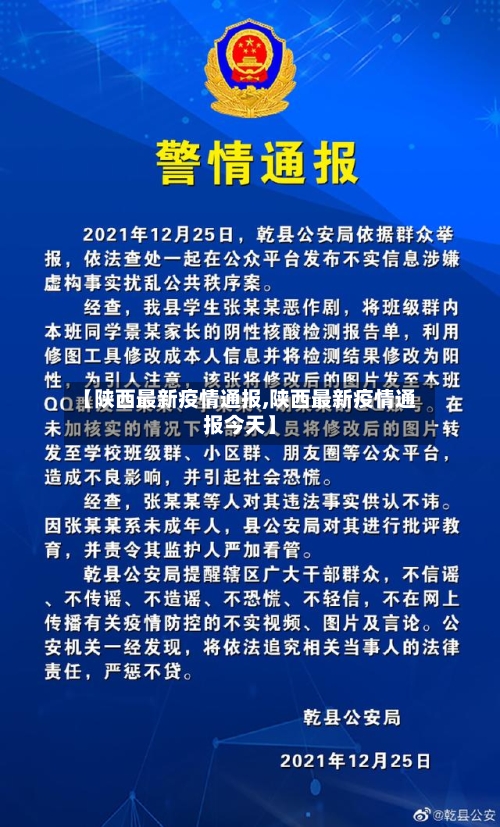 【陕西最新疫情通报,陕西最新疫情通报今天】