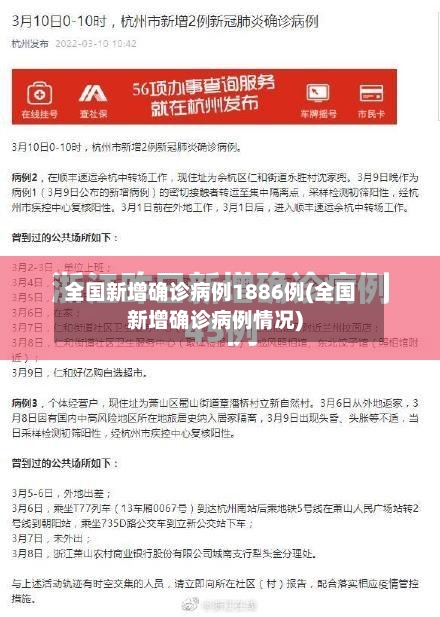 全国新增确诊病例1886例(全国新增确诊病例情况)-第3张图片