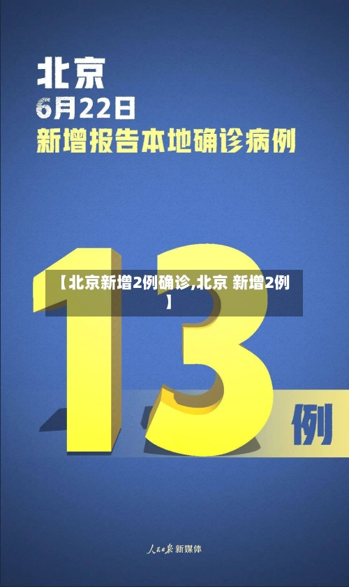 【北京新增2例确诊,北京 新增2例】