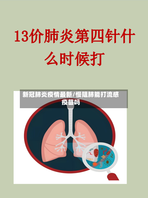 新冠肺炎疫情最新/慢阻肺能打流感疫苗吗