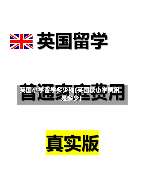 英国小学留学多少钱(英国读小学费用是多少)