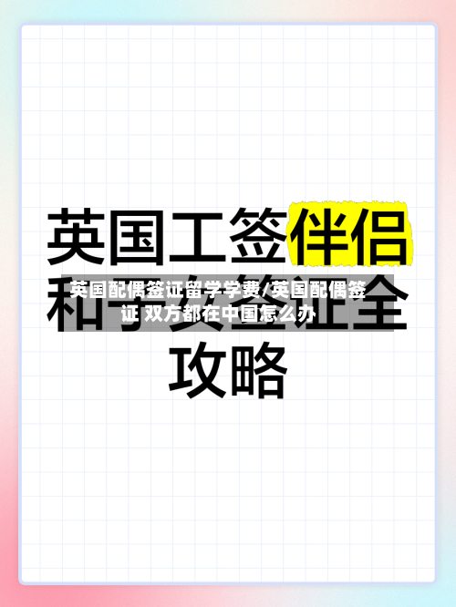 英国配偶签证留学学费/英国配偶签证 双方都在中国怎么办-第2张图片
