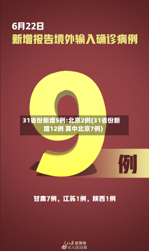 31省份新增5例:北京2例(31省份新增12例 其中北京7例)-第2张图片