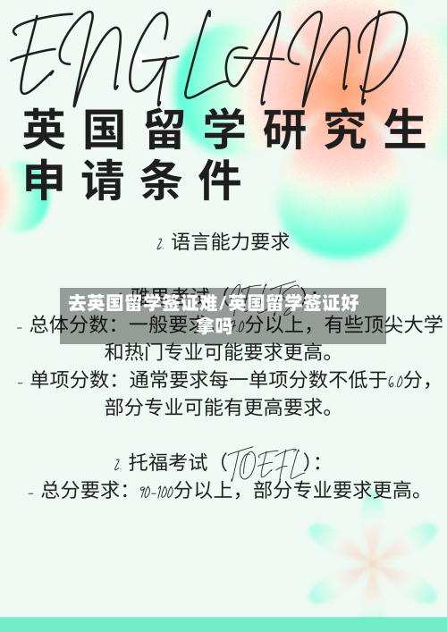 去英国留学签证难/英国留学签证好拿吗