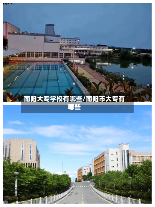 南阳大专学校有哪些/南阳市大专有哪些-第3张图片