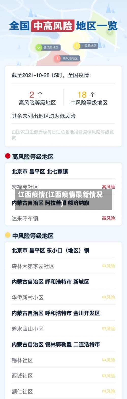 江西疫情(江西疫情最新情况)