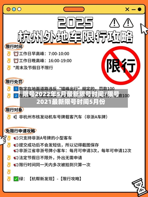 限号2022年5月最新限号时间/限号2021最新限号时间5月份-第2张图片