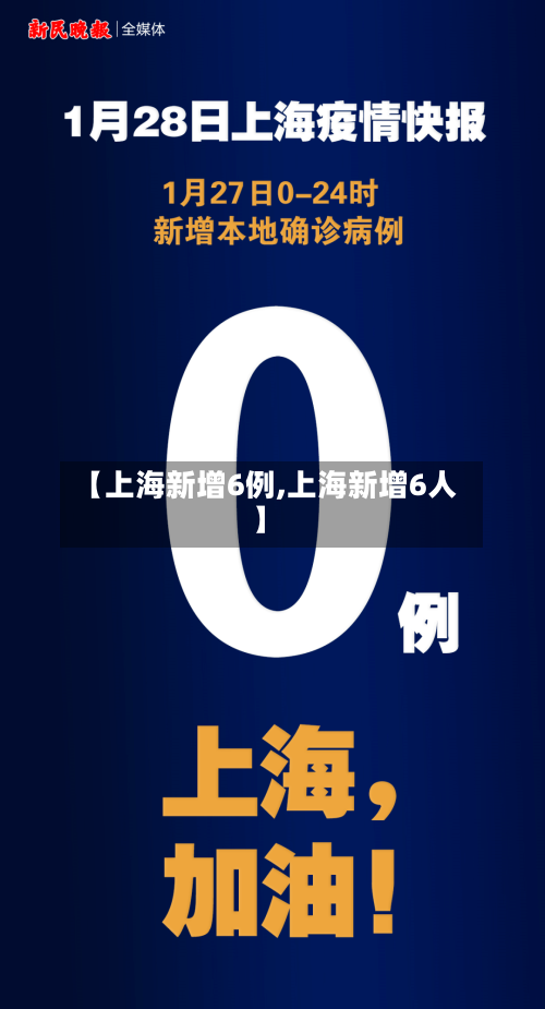 【上海新增6例,上海新增6人】