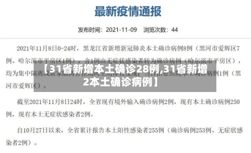 【31省新增本土确诊28例,31省新增2本土确诊病例】