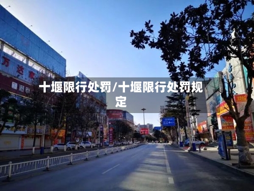十堰限行处罚/十堰限行处罚规定-第3张图片