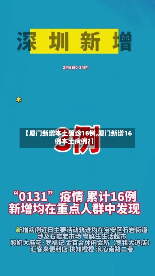 【厦门新增本土确诊16例,厦门新增16例本土病例?】-第2张图片
