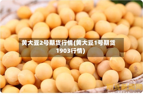 黄大豆2号期货行情(黄大豆1号期货1903行情)